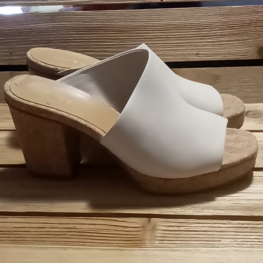 Wyatt Platform Block Heel Mule - image 2